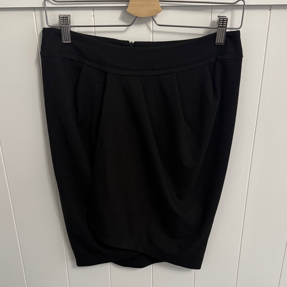 Anthropologie Black Pencil Skirt